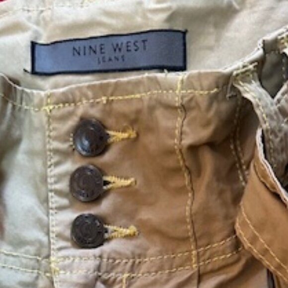 Nine West Jeans Pleated Skirt - Sz 8 - Picture 6 of 13